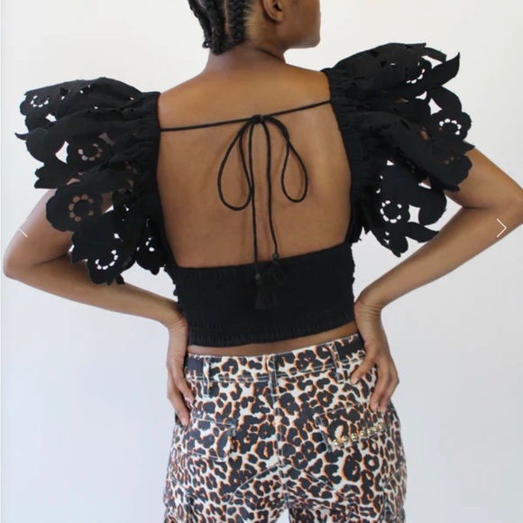 Anthropologie Hope for Flowers by Tracy Reese open back top - Picture 7 of 7